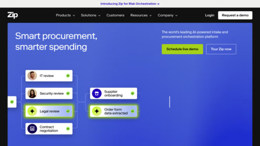 Zip AI - Intelligent procurement platform automating processes and reducing risks - Logo