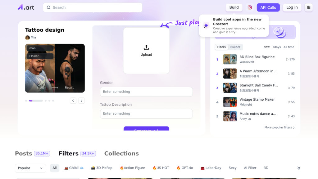 A1.art Captura de pantalla