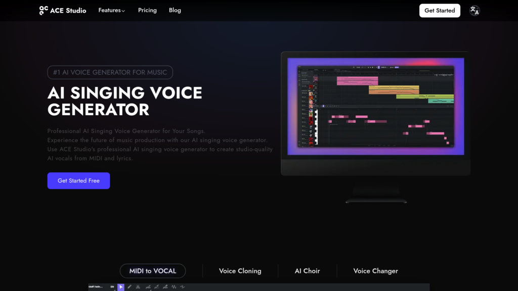 ACE Studio Screenshot