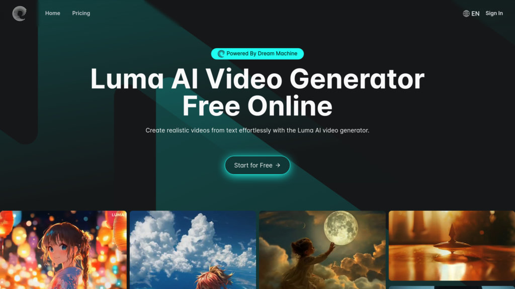 AI Video Generator Screenshot