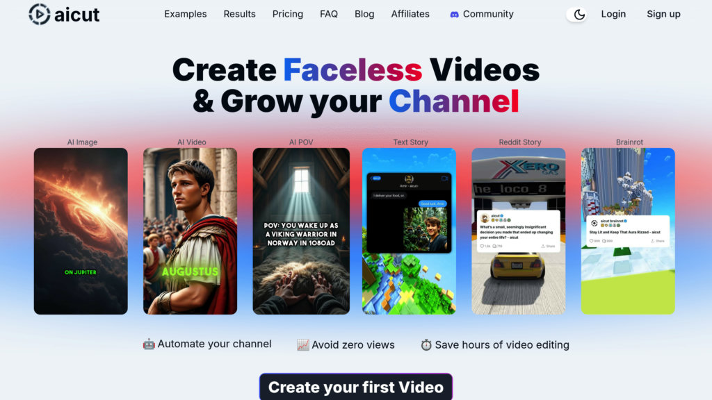 AIcut.pro Screenshot