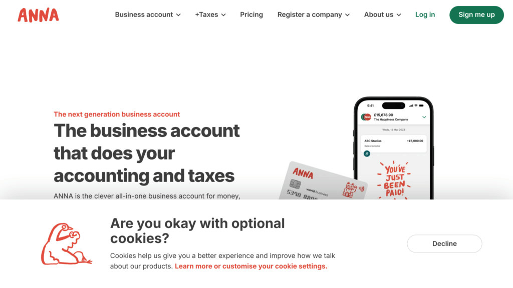 ANNA Money Captura de pantalla