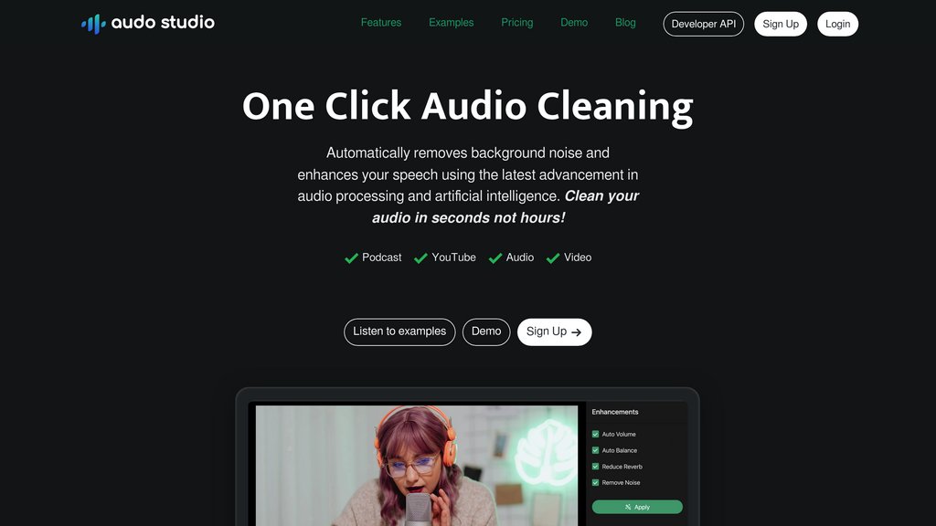 Audo Studio Capture d'écran