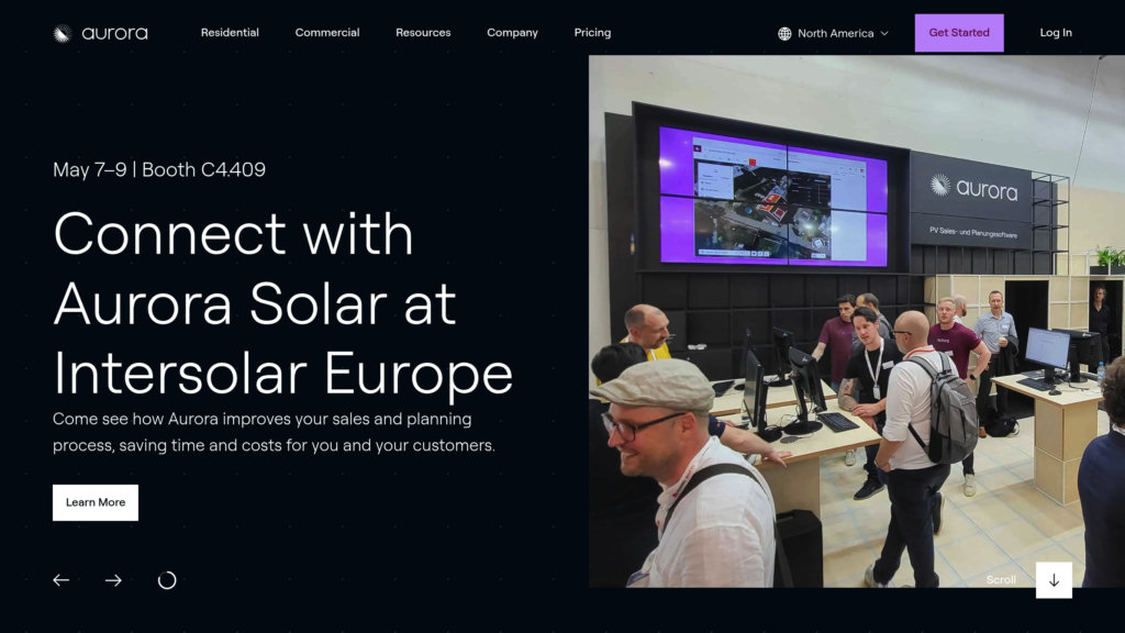 Aurora Solar Screenshot
