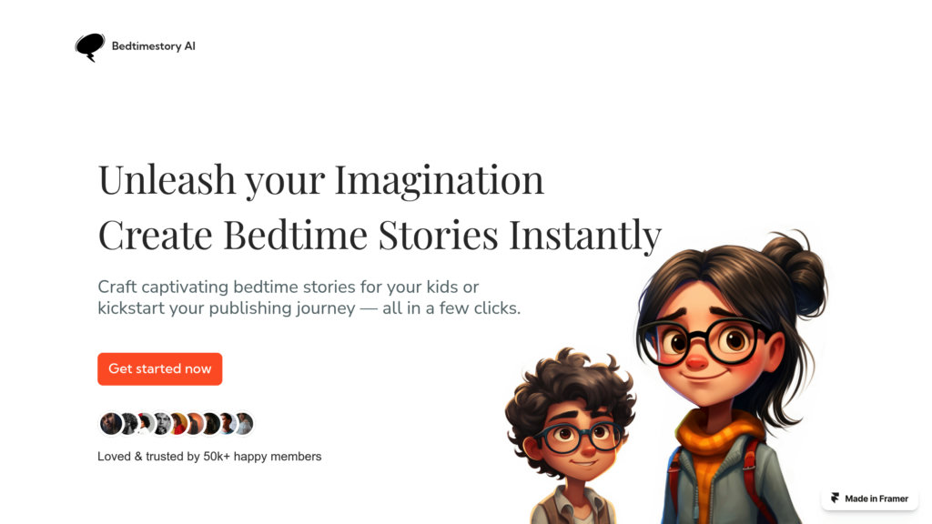 BedtimeStory AI Screenshot
