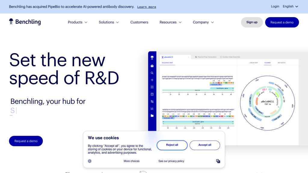 Benchling Screenshot