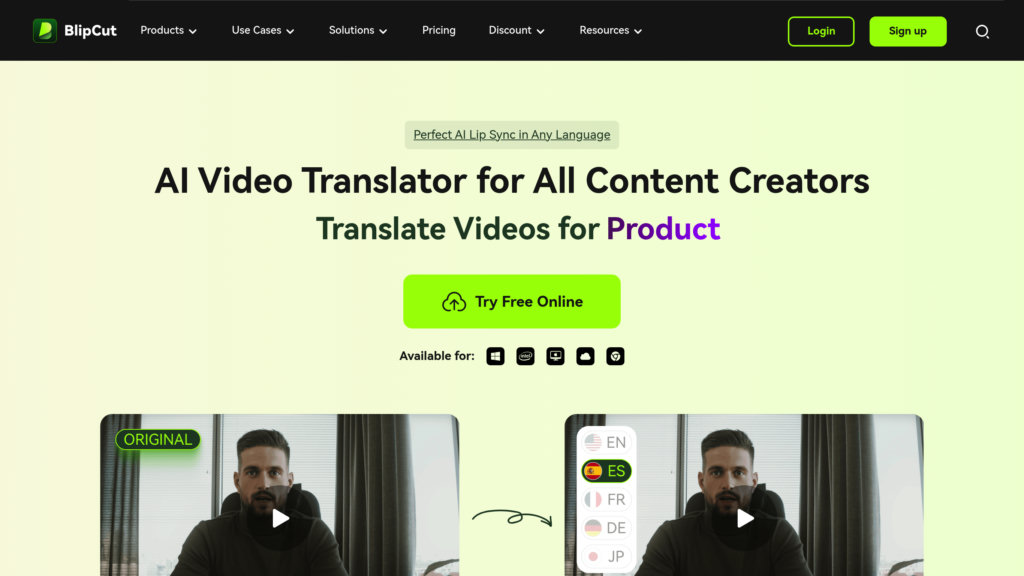 BlipCut Captura de pantalla