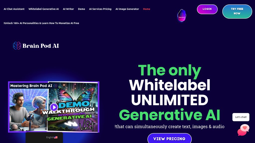 Brain Pod AI Screenshot