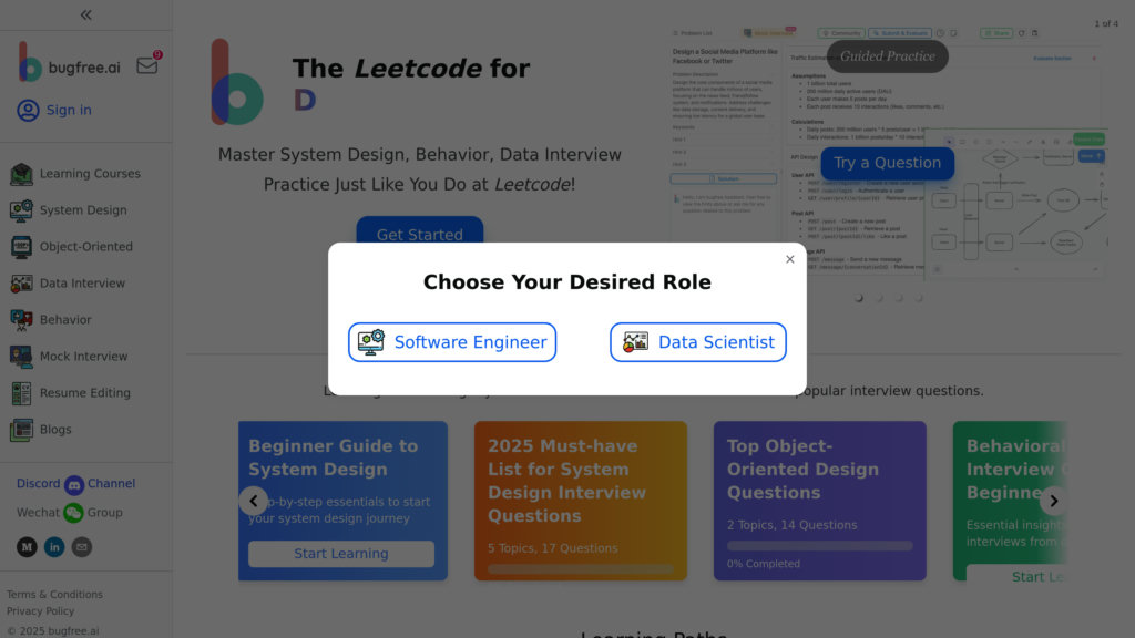 Bugfree.ai Screenshot