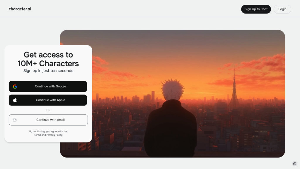 Character.AI 截图