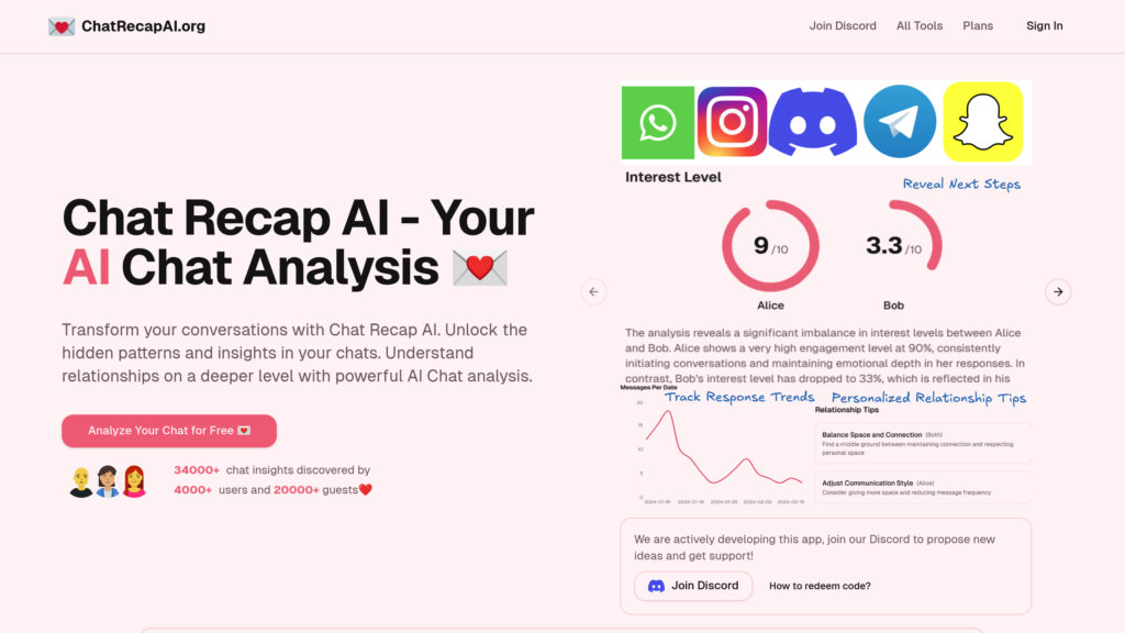 Chat Recap AI 截图