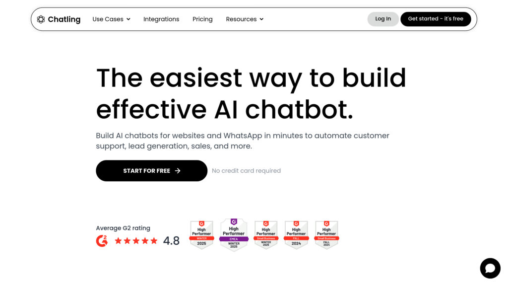 Chatling Captura de pantalla