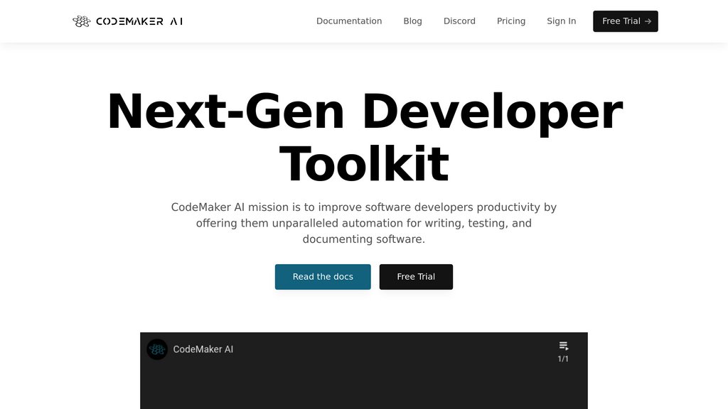CodeMaker AI Screenshot