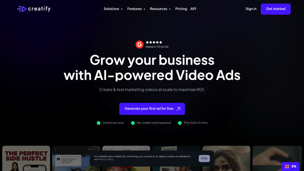 Creatify AI Screenshot