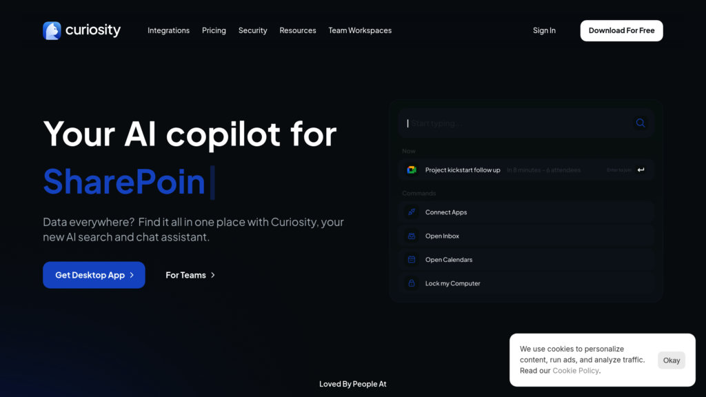 Curiosity AI Screenshot