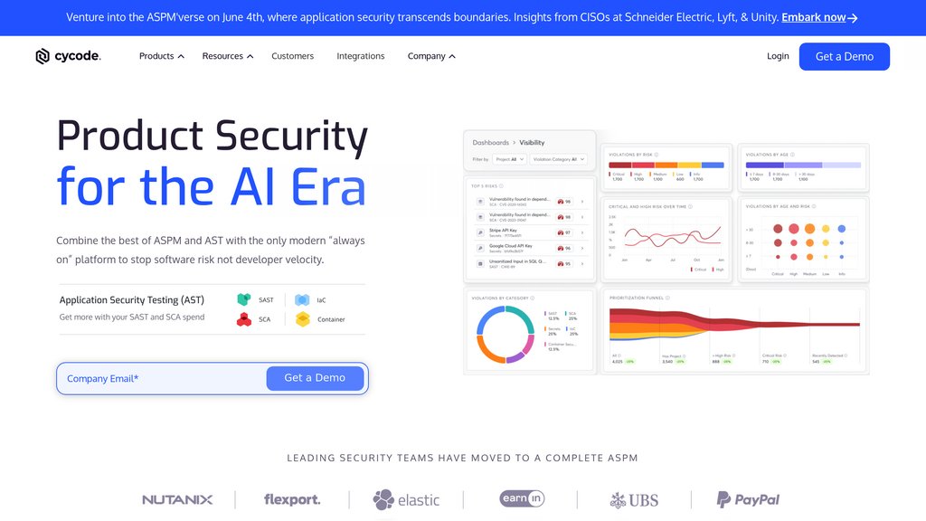 Cycode Captura de pantalla