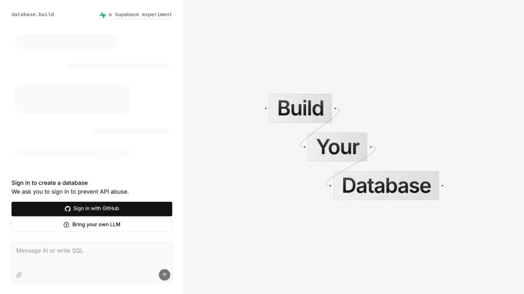 database.build Capture d'écran