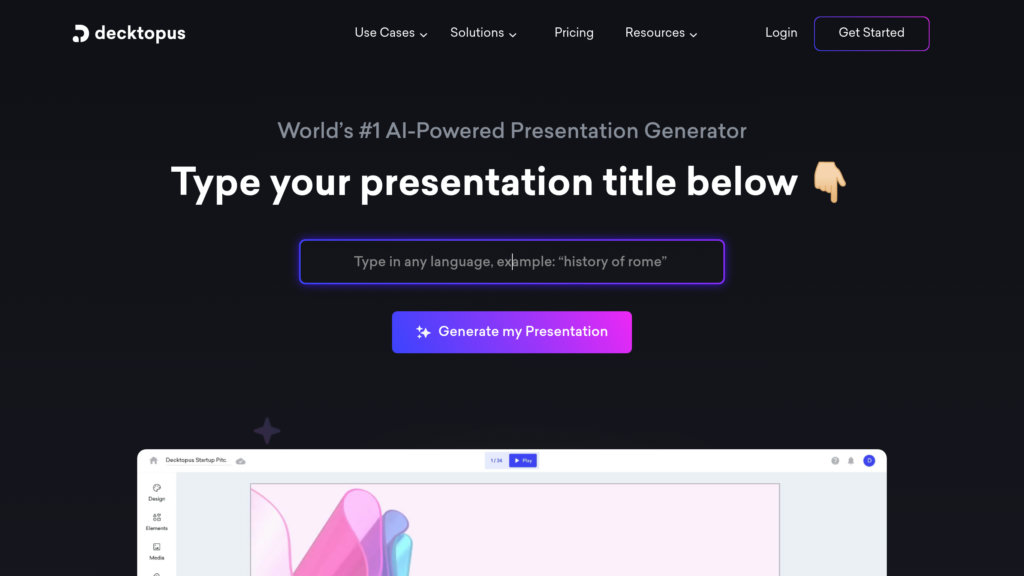 Decktopus Screenshot