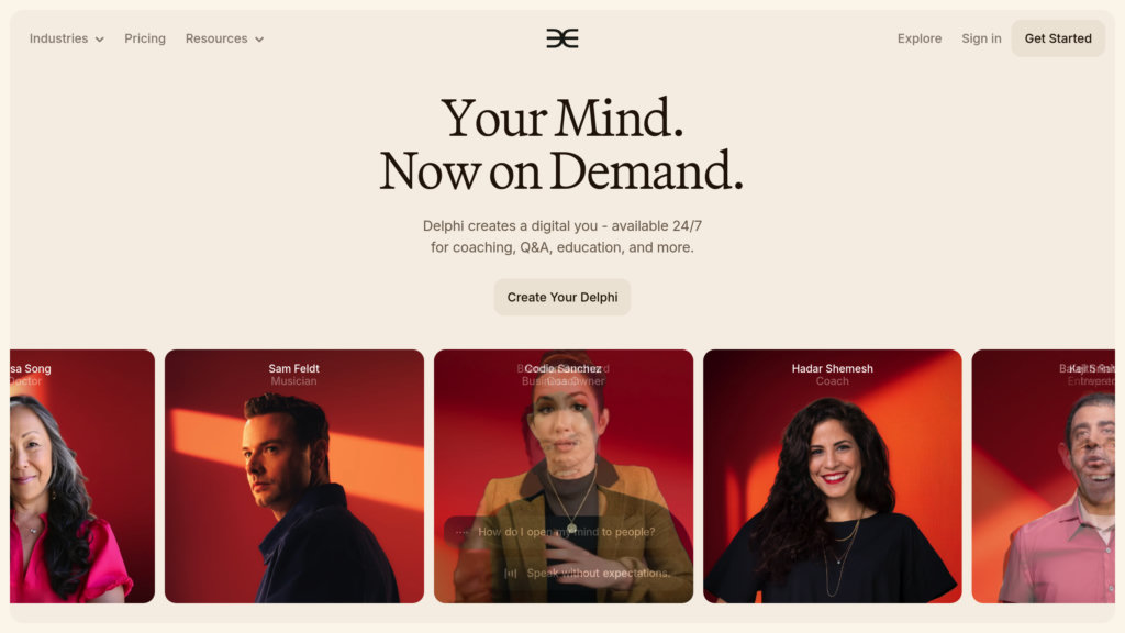 Delphi AI Screenshot