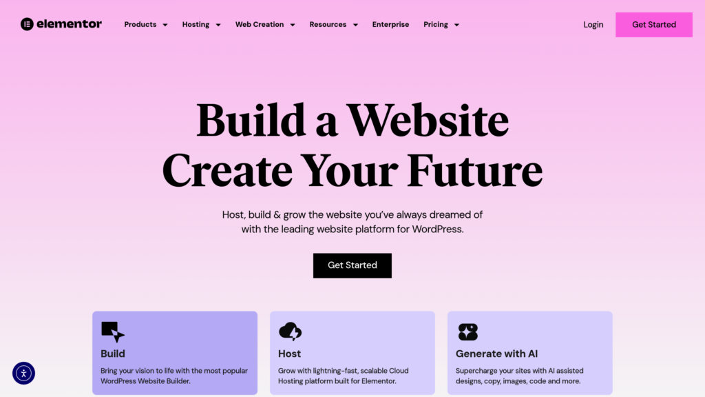 Elementor Screenshot