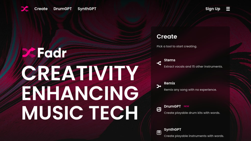 Fadr Captura de pantalla