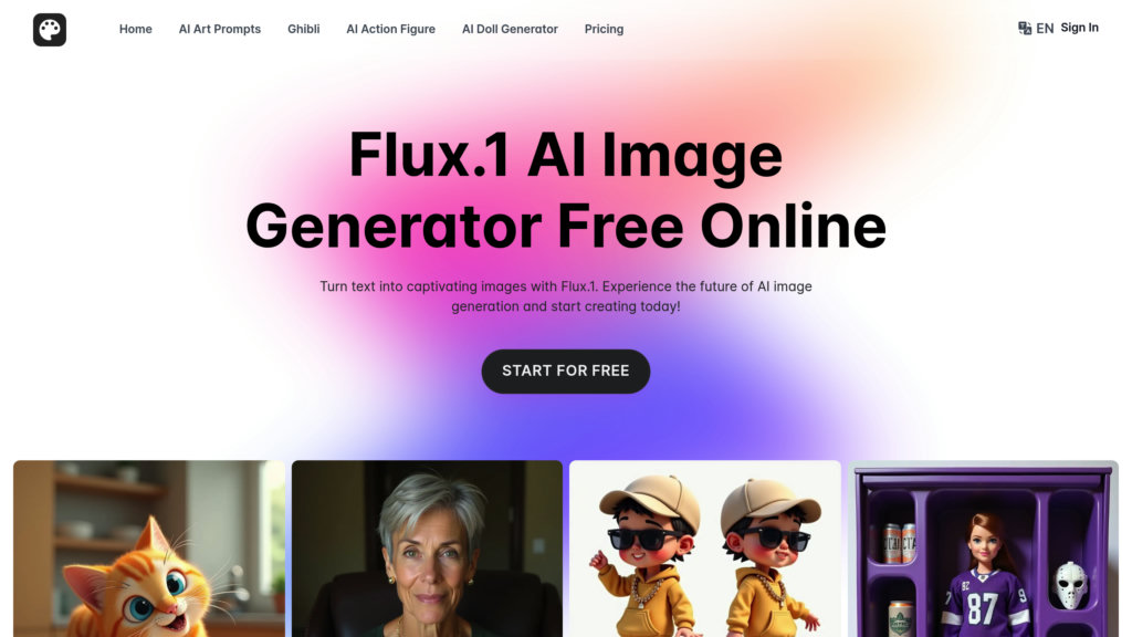 Flux AI Screenshot