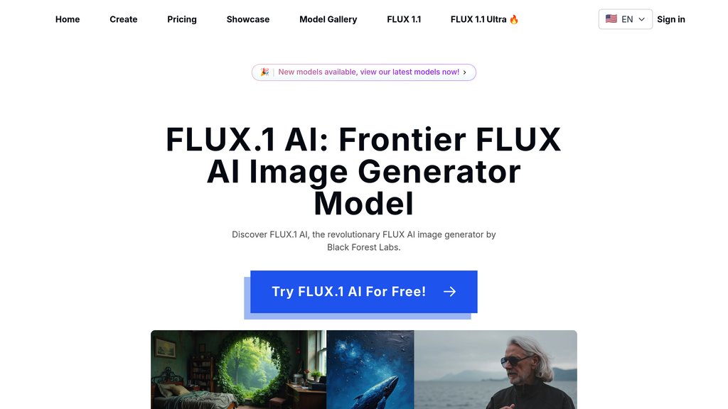 FLUX.1 AI Screenshot
