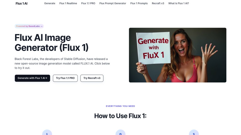 Flux.1 AI Screenshot