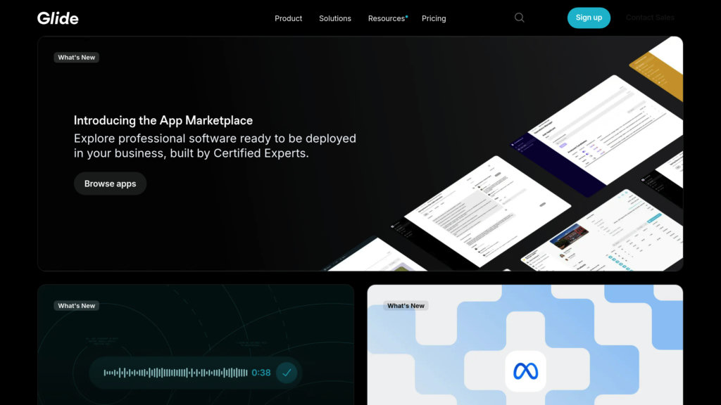 Glide Apps Screenshot