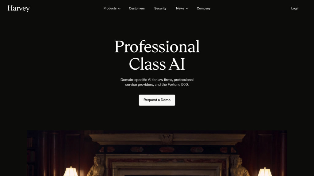 Harvey AI Screenshot