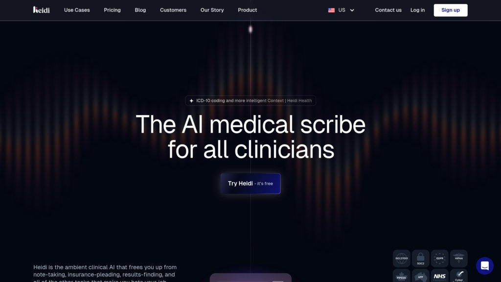 Heidi Health Captura de pantalla