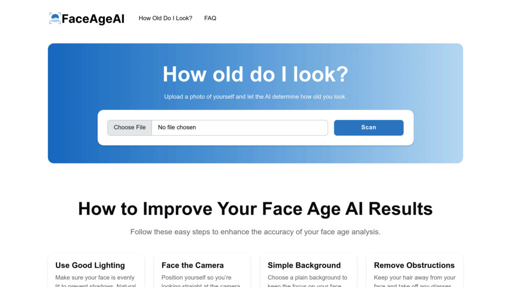 How Old Do I Look Capture d'écran