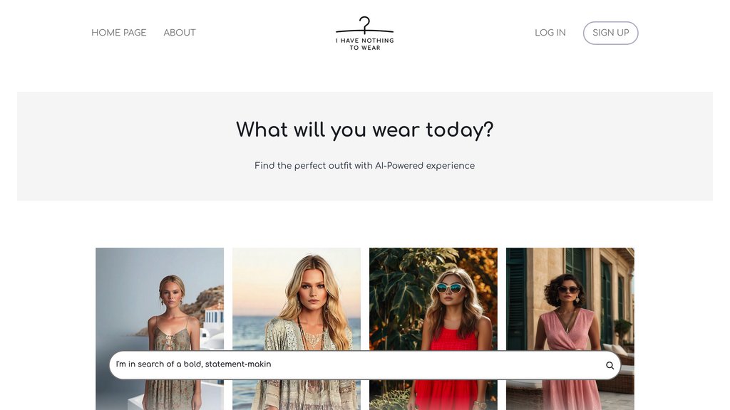 I Have Nothing To Wear Screenshot