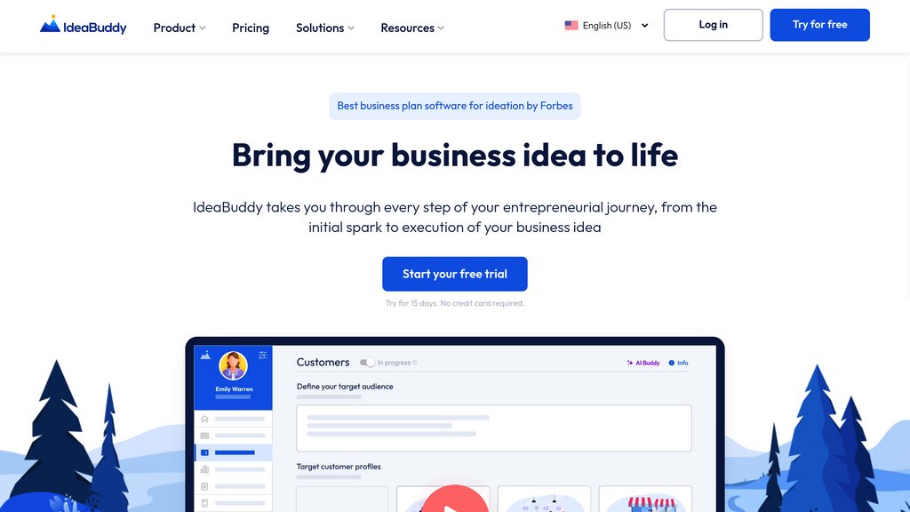 IdeaBuddy Captura de pantalla
