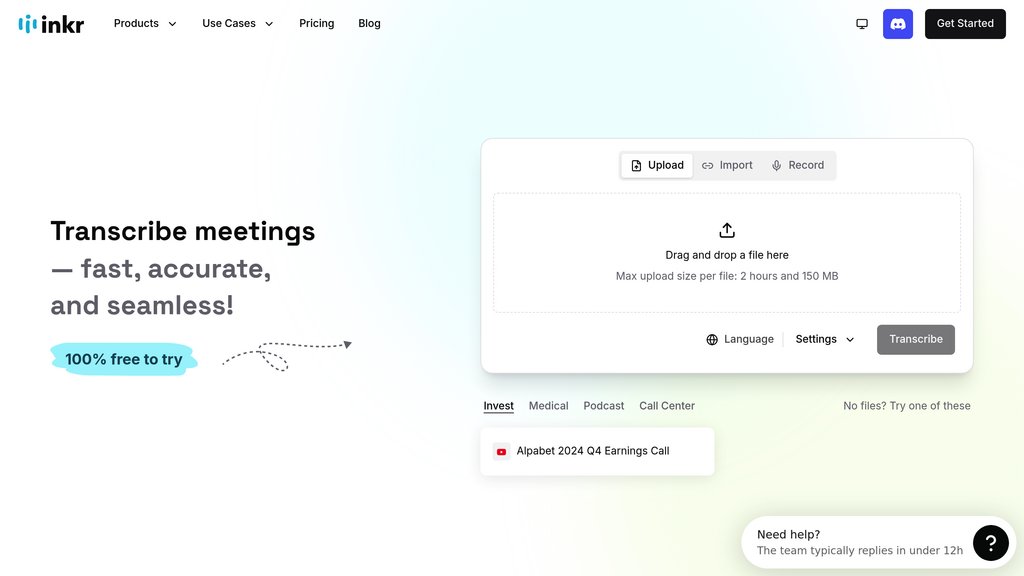 Inkr Capture d'écran