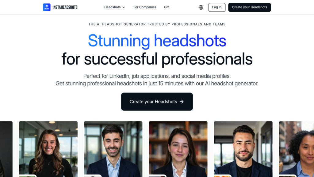 InstaHeadshots 截图