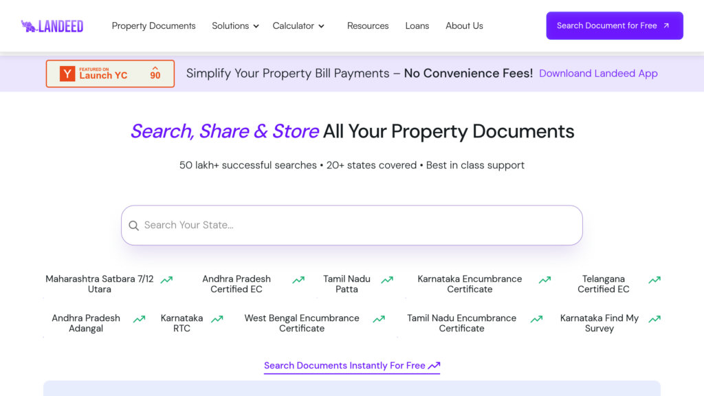 Landeed Captura de pantalla