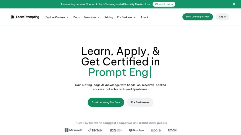 Learn Prompting 截图