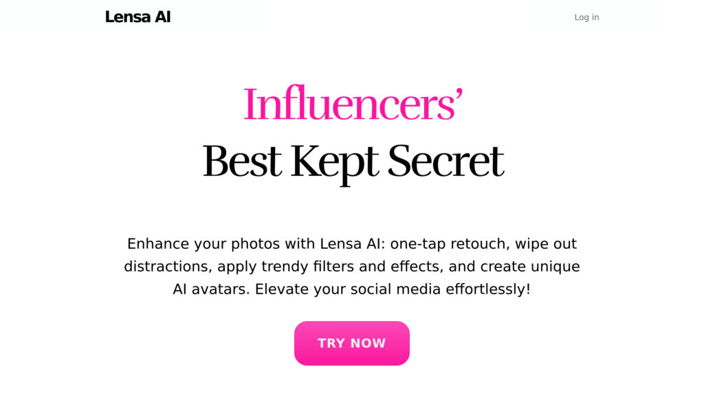 Lensa AI Screenshot
