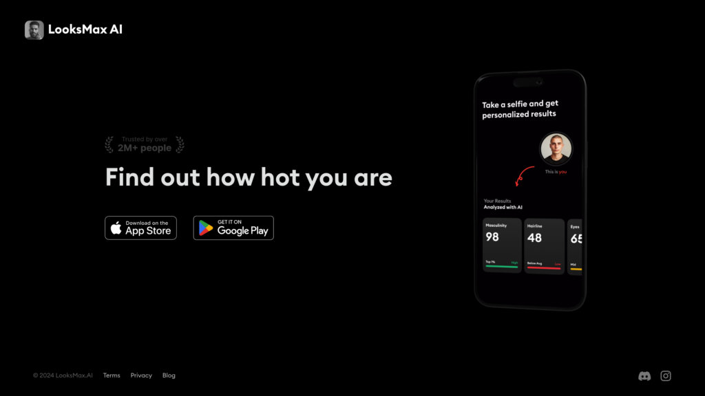 LooksMax AI Captura de pantalla