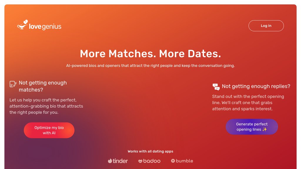 LoveGenius Screenshot