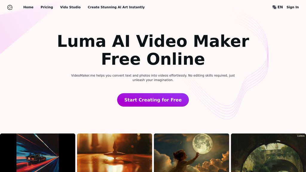 VideoMaker.Me Screenshot