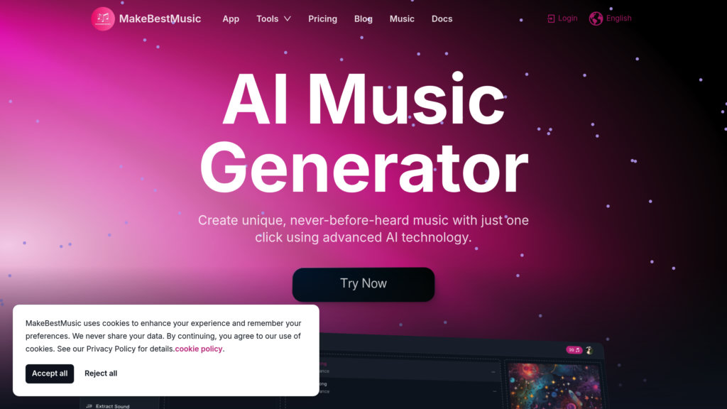 MakeBestMusic Screenshot