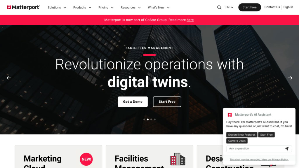 Matterport Capture d'écran