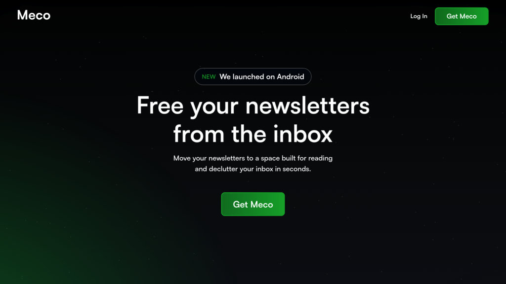 Meco Captura de pantalla