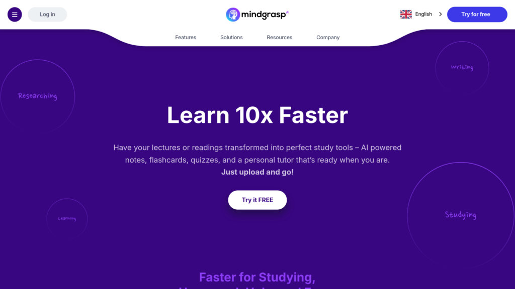 Mindgrasp AI Capture d'écran
