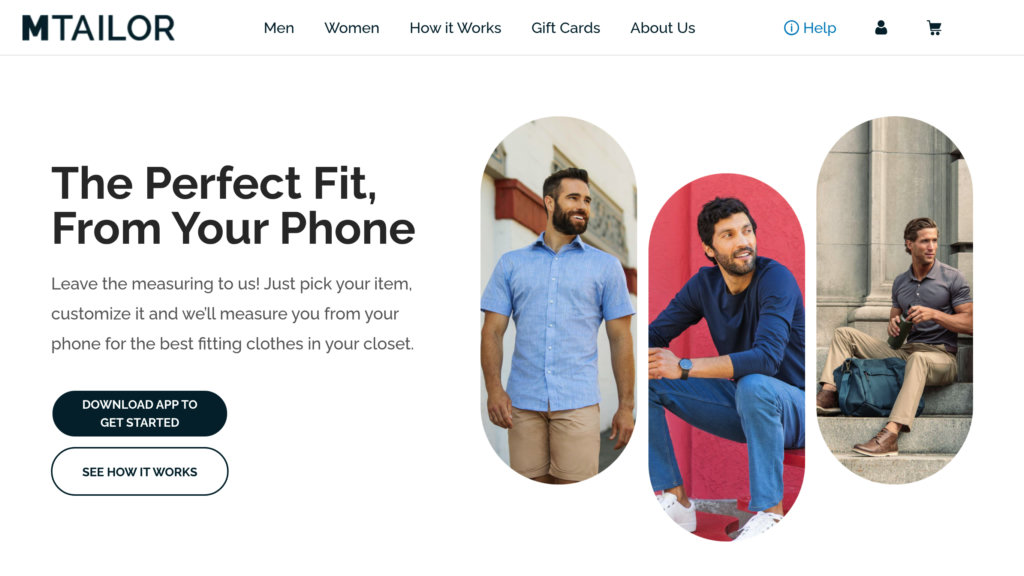 MTailor Capture d'écran