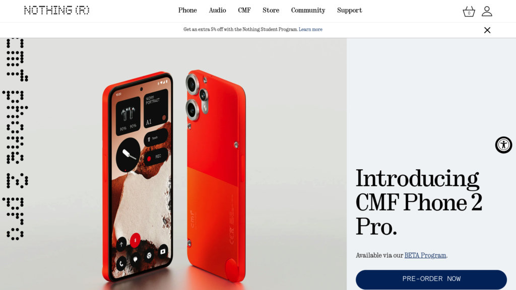 Nothing AI Smartphone Captura de pantalla