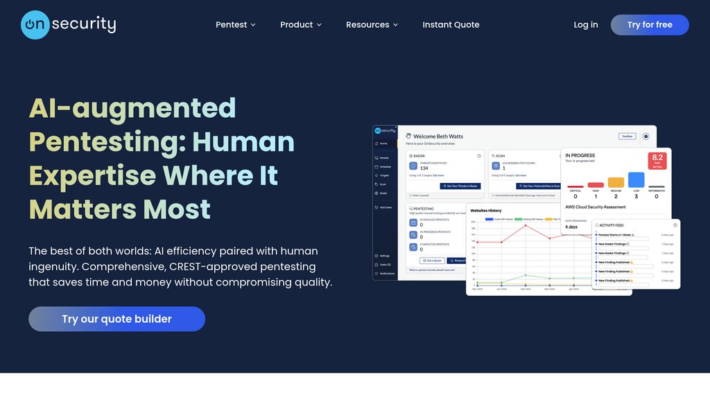 OnSecurity Captura de pantalla