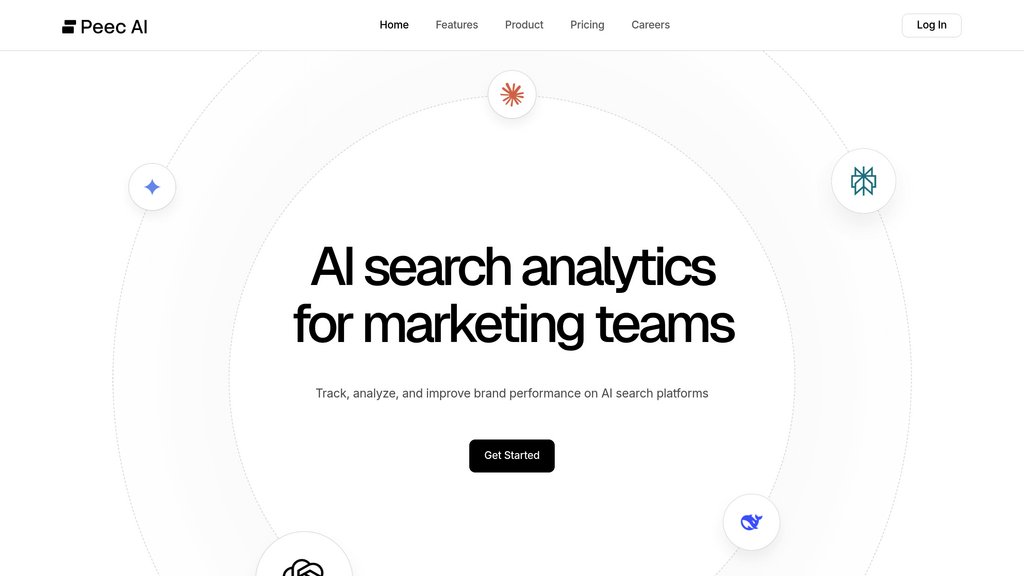 Peec AI Captura de pantalla